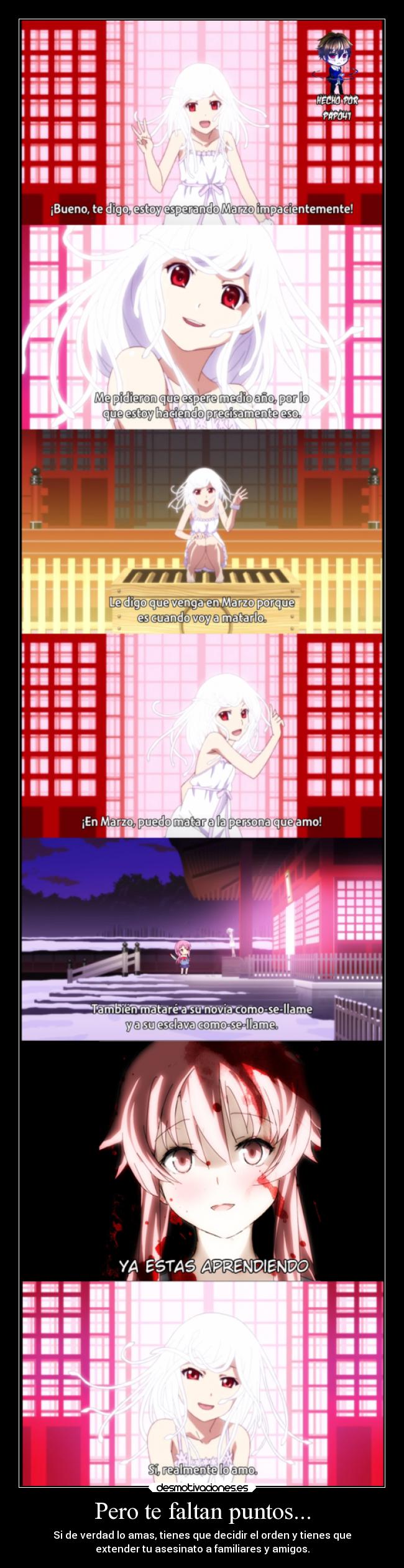 Pero te faltan puntos... -