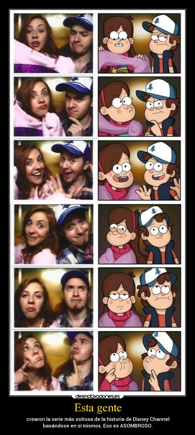 Esta gente - crearon la serie más exitosa de la historia de Disney Channel
basándose en sí mismos. Eso es ASOMBROSO.