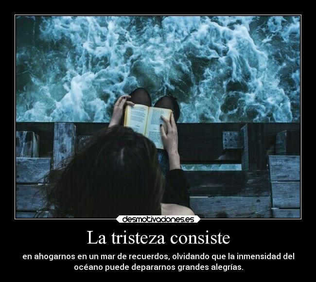 carteles tristeza problemas tristeza que bien quedado ekisde mar oceano motivadoradesmotivadora16 desmotivaciones