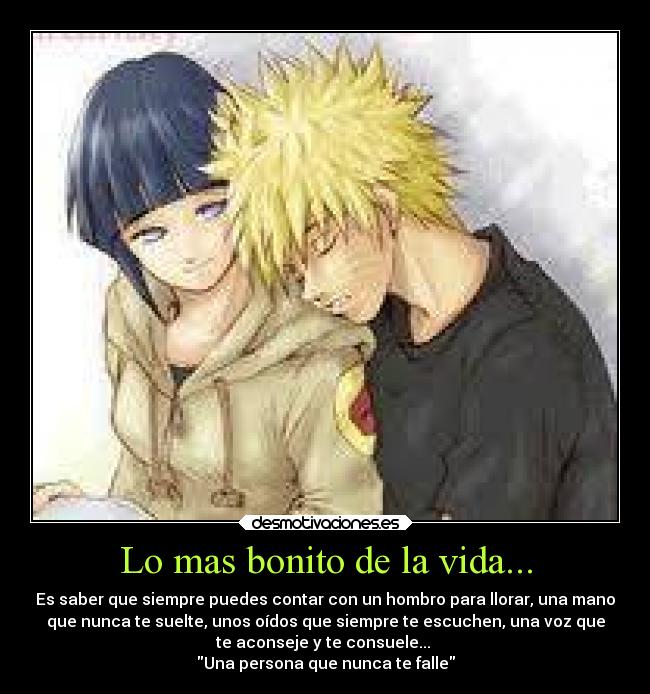 Lo mas bonito de la vida... -