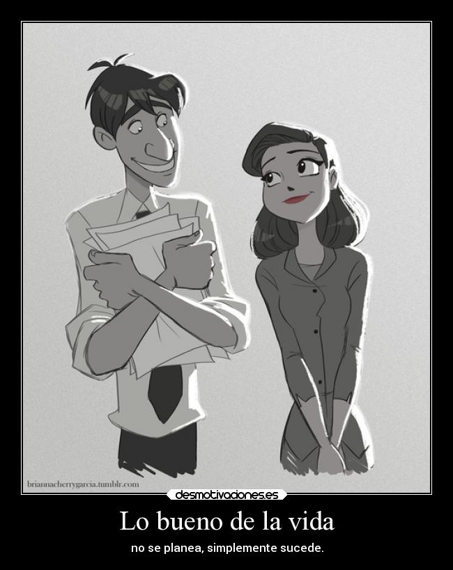 carteles vida amor alegria grandesmomentos yameobsecione paperman cortometraje cortometrajesdisney momentosdefelic desmotivaciones