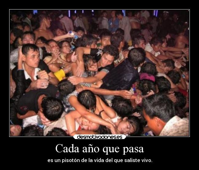 Cada año que pasa -