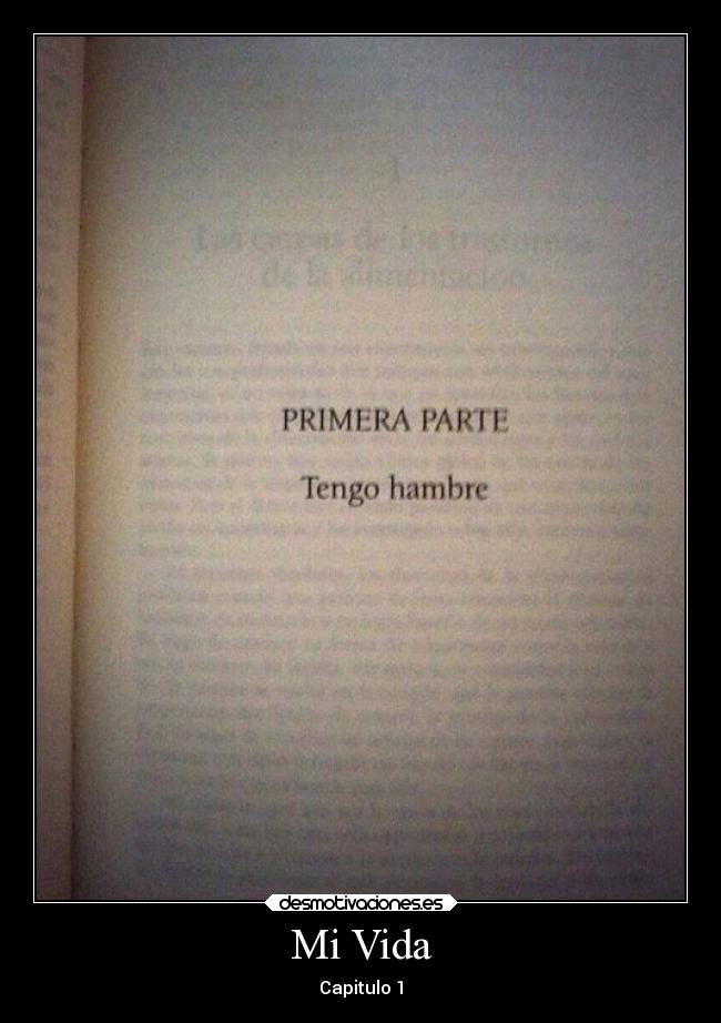 Mi Vida - Capitulo 1