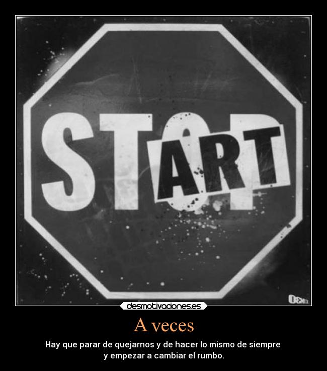 A veces -