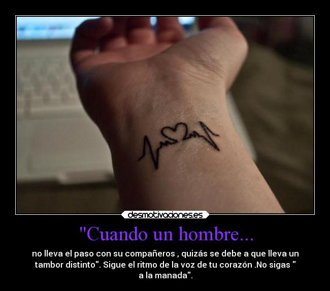 Cuando un hombre... -