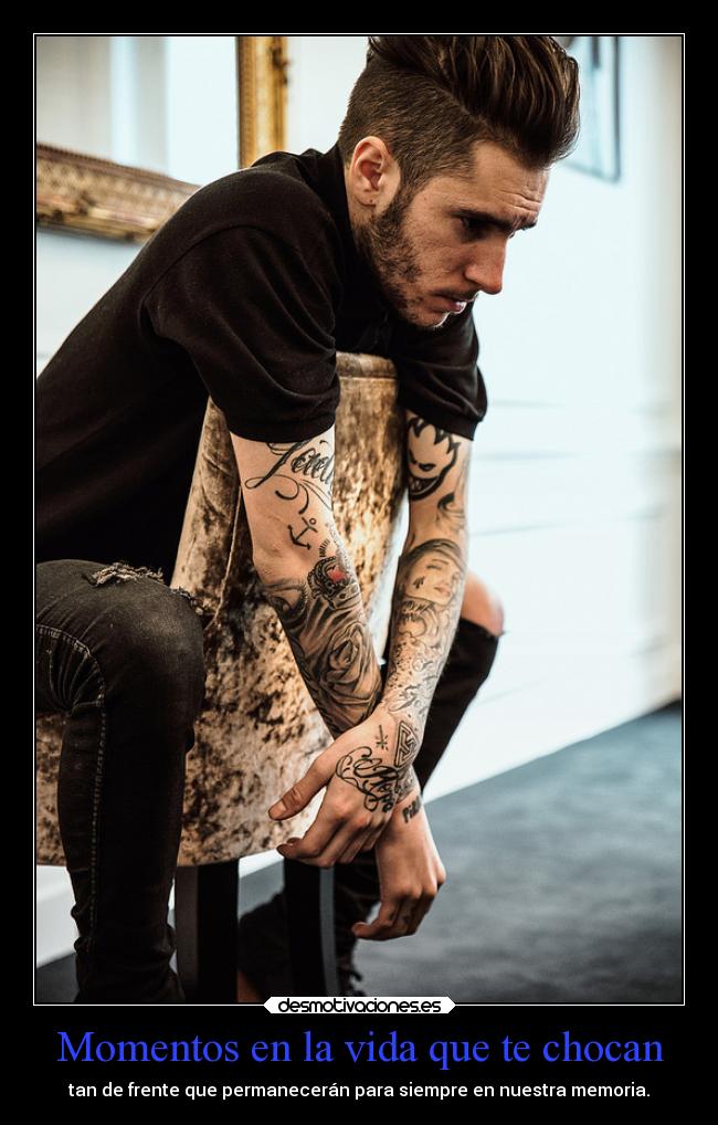 Momentos en la vida que te chocan -