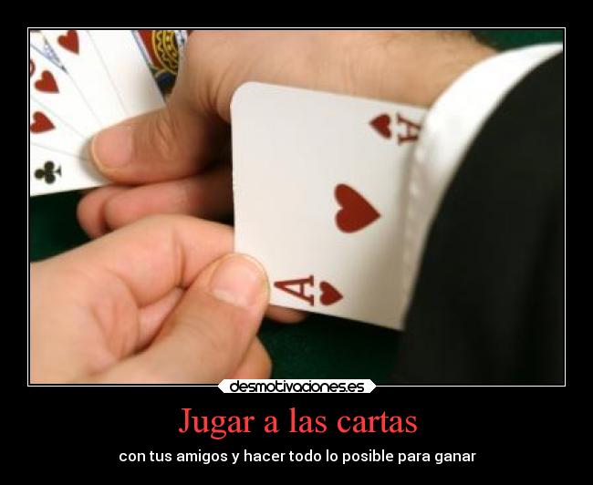 Jugar a las cartas -