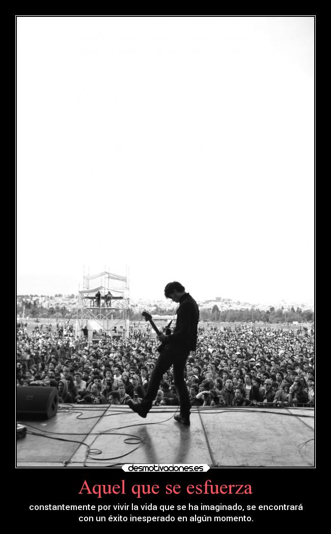 Aquel que se esfuerza - 