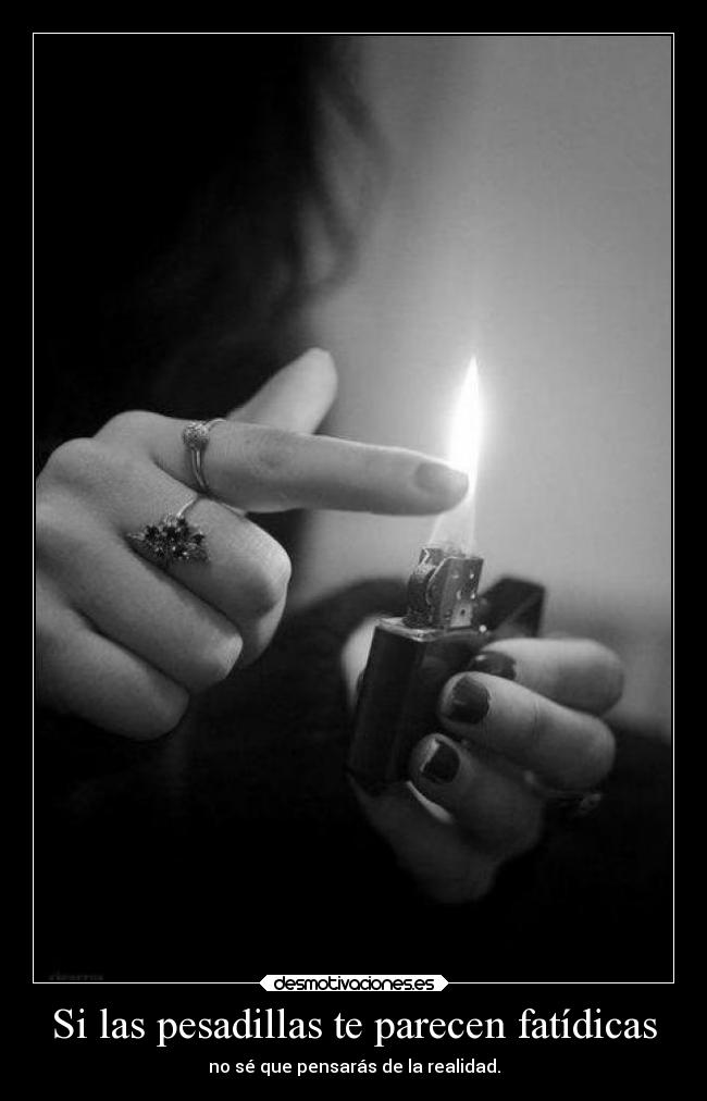 Si las pesadillas te parecen fatídicas -