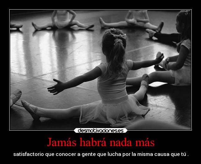 Jamás habrá nada más -