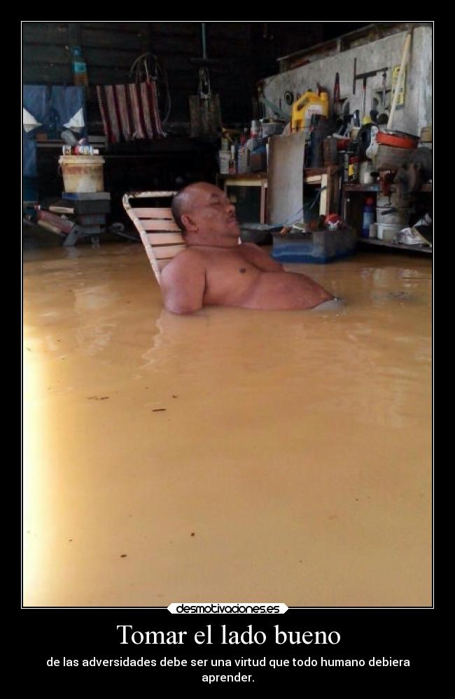 Tomar el lado bueno - 