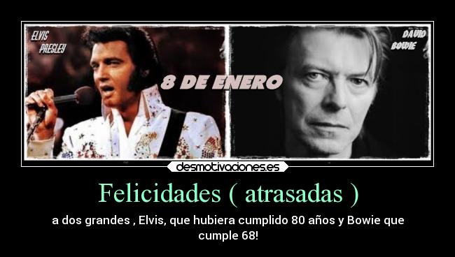 Felicidades ( atrasadas ) -