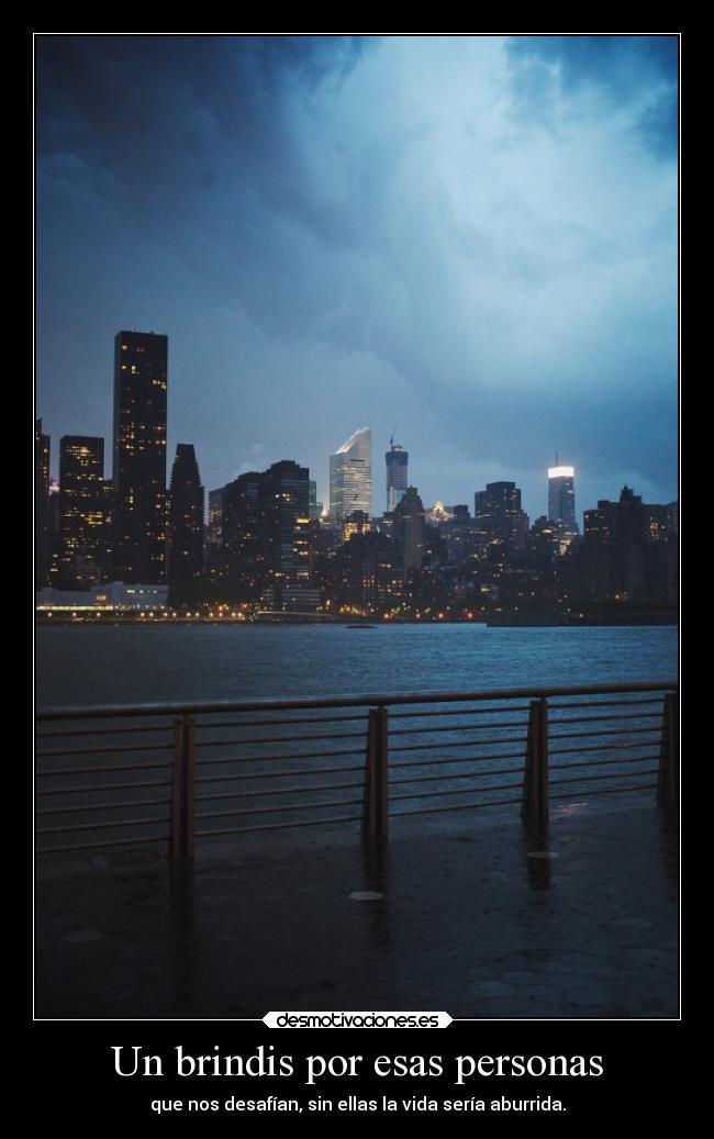Un brindis por esas personas - 