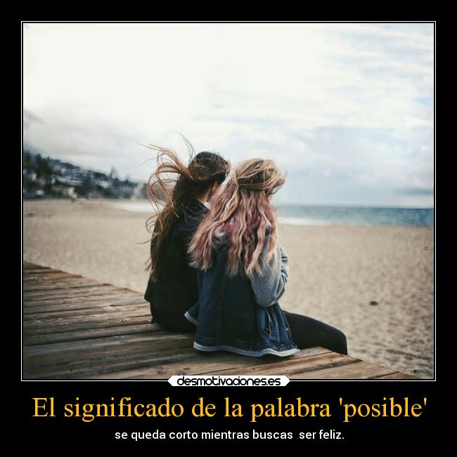 El significado de la palabra posible -