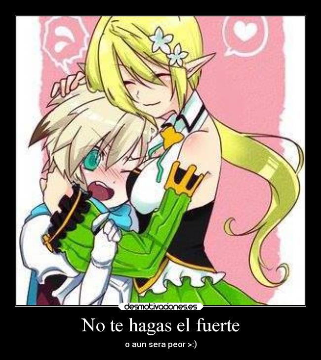 No te hagas el fuerte -