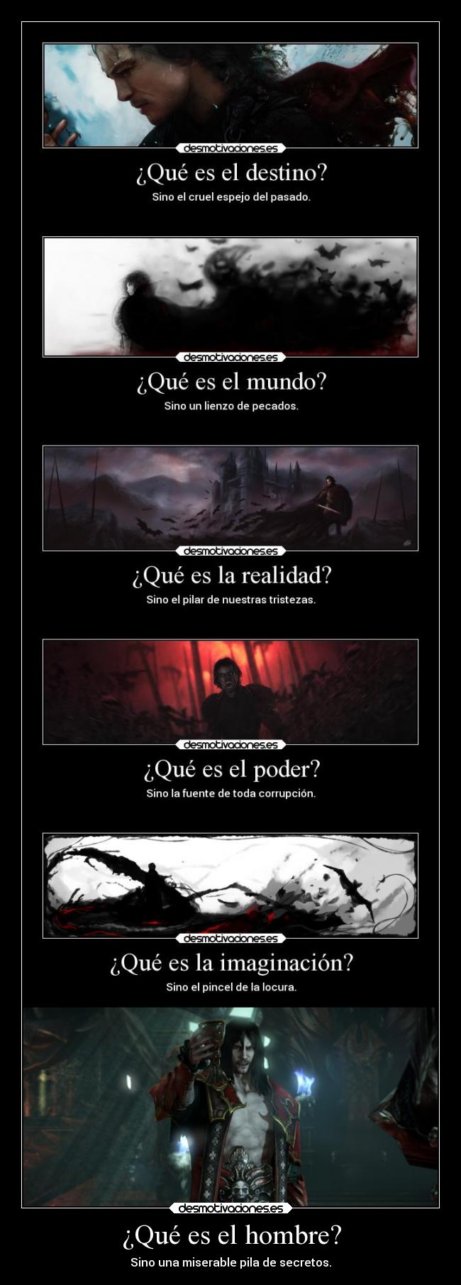 ¿Qué es el hombre? -