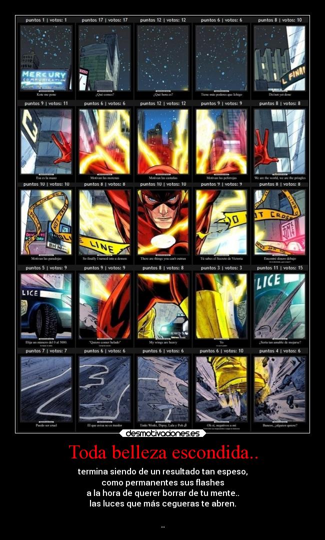 Toda belleza escondida.. -