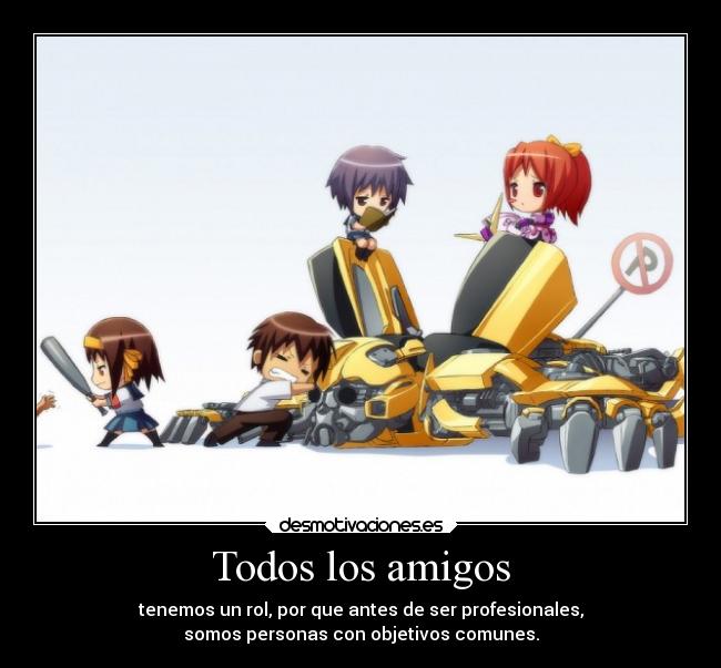 Todos los amigos -