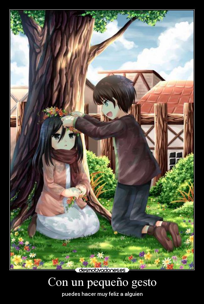 Con un pequeño gesto - 