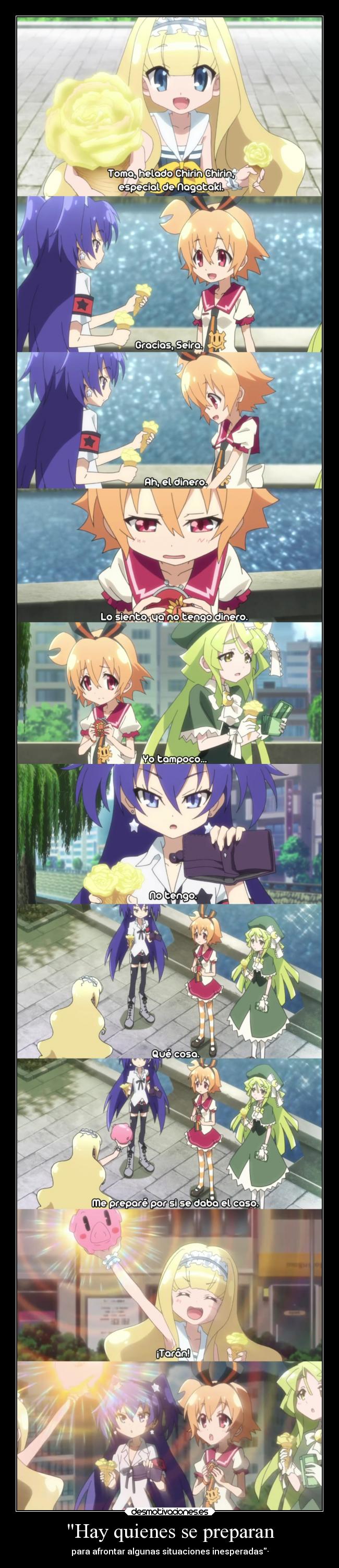 Hay quienes se preparan -