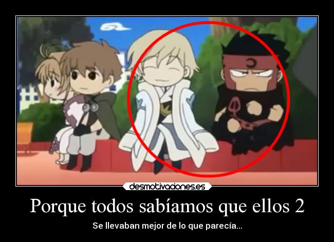 Porque todos sabíamos que ellos 2 - Se llevaban mejor de lo que parecía...