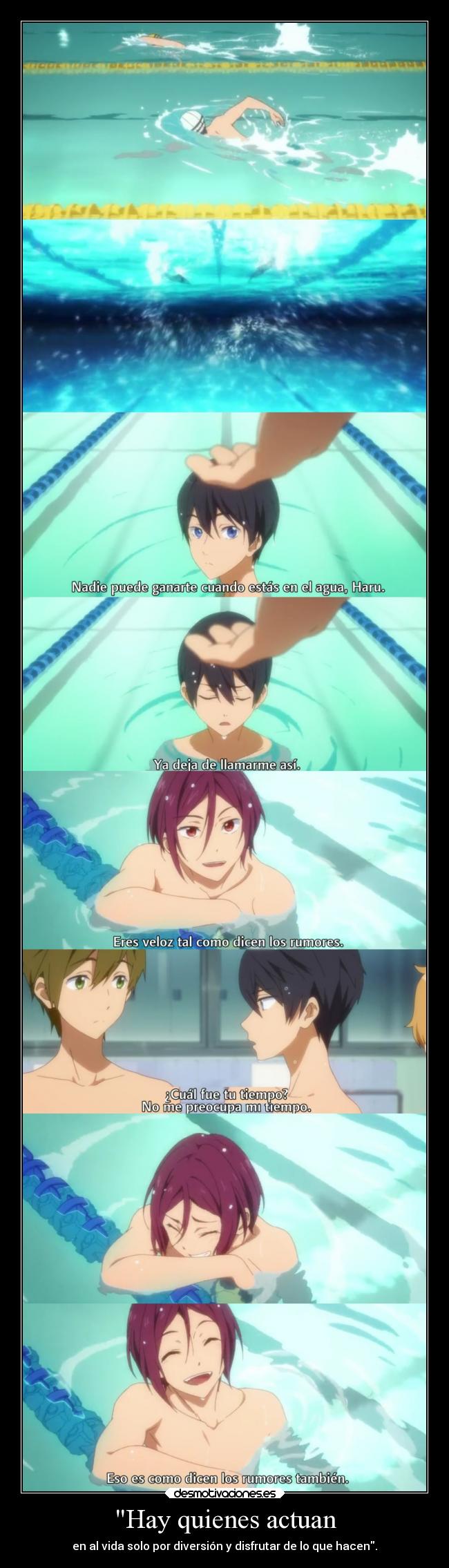 Hay quienes actuan - 