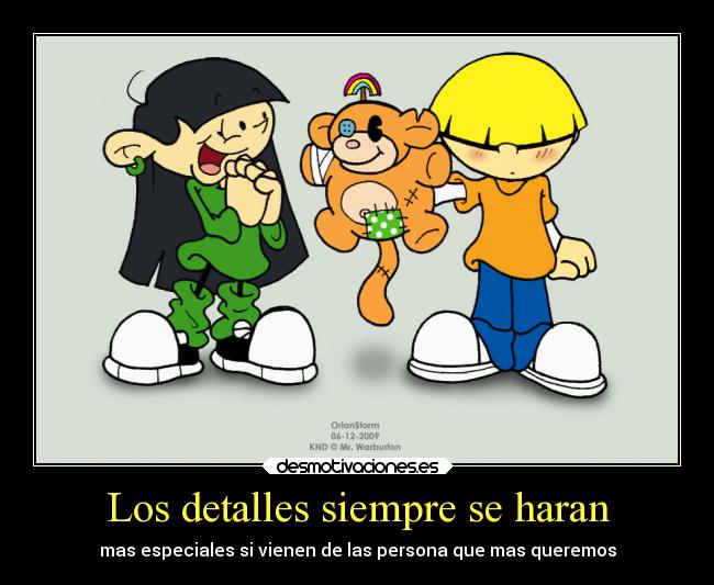 Los detalles siempre se haran - 