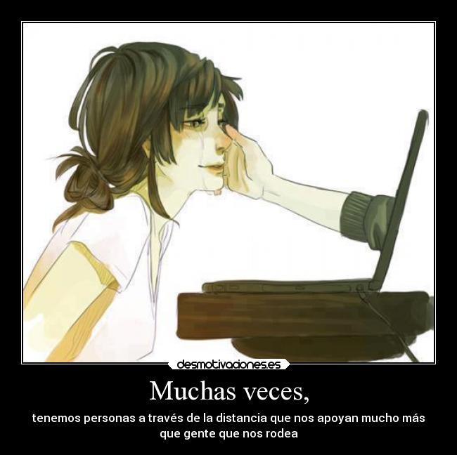 Muchas veces, -