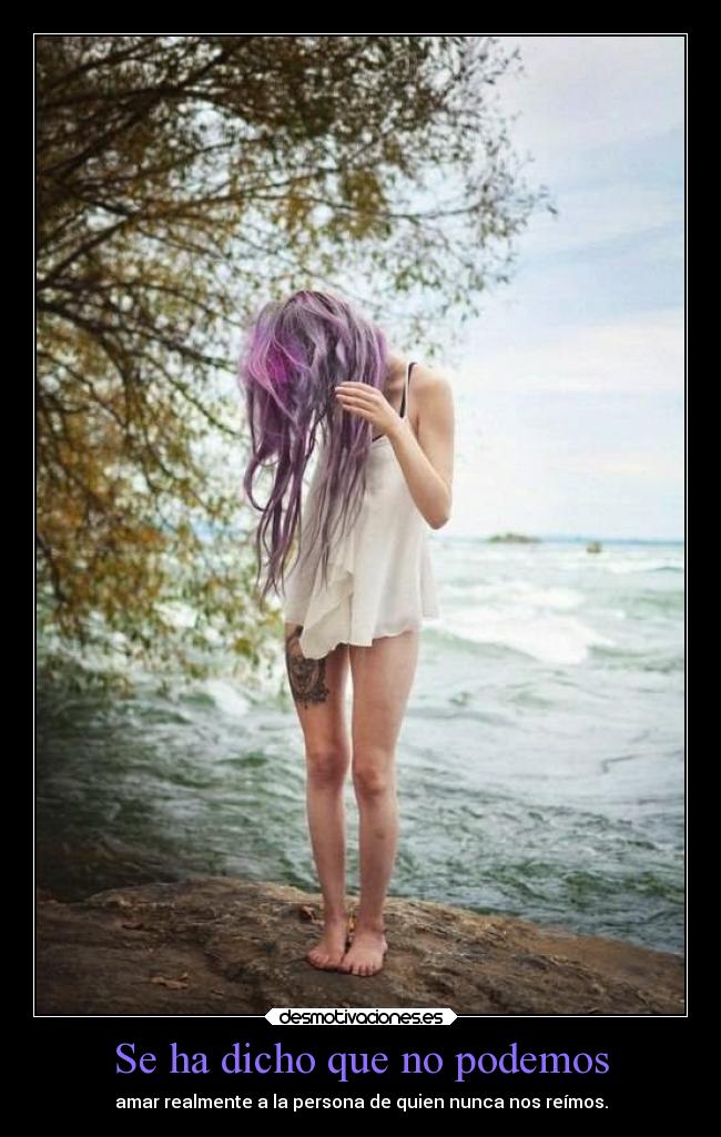 Se ha dicho que no podemos -