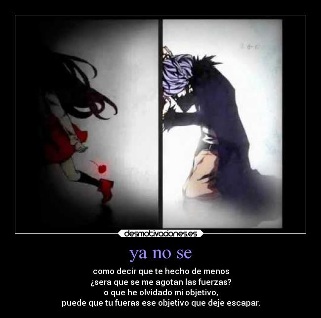 ya no se - 