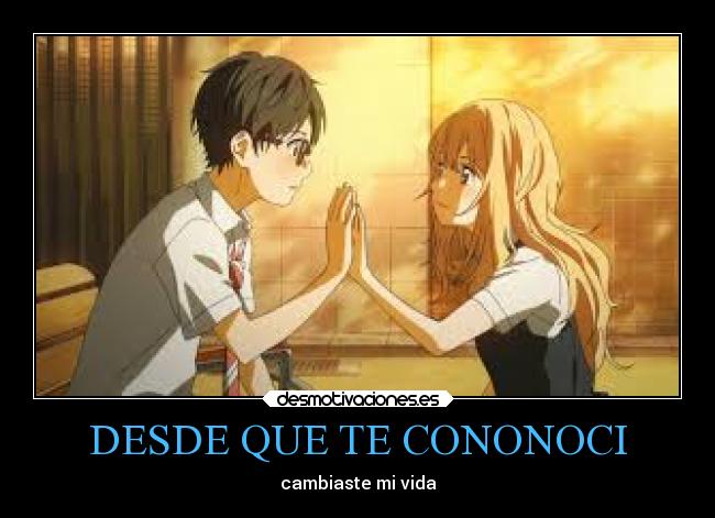 DESDE QUE TE CONONOCI -