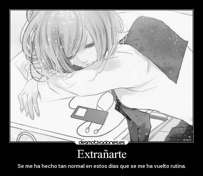 Extrañarte -
