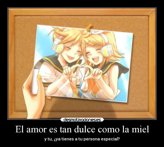 El amor es tan dulce como la miel - y tu, ¿ya tienes a tu persona especial?