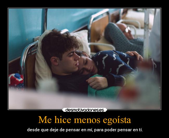 carteles amor egoismo pensar desmotivaciones