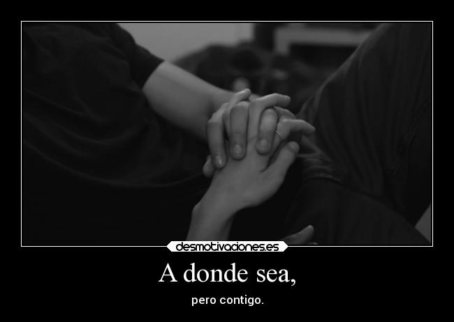 A donde sea, - 