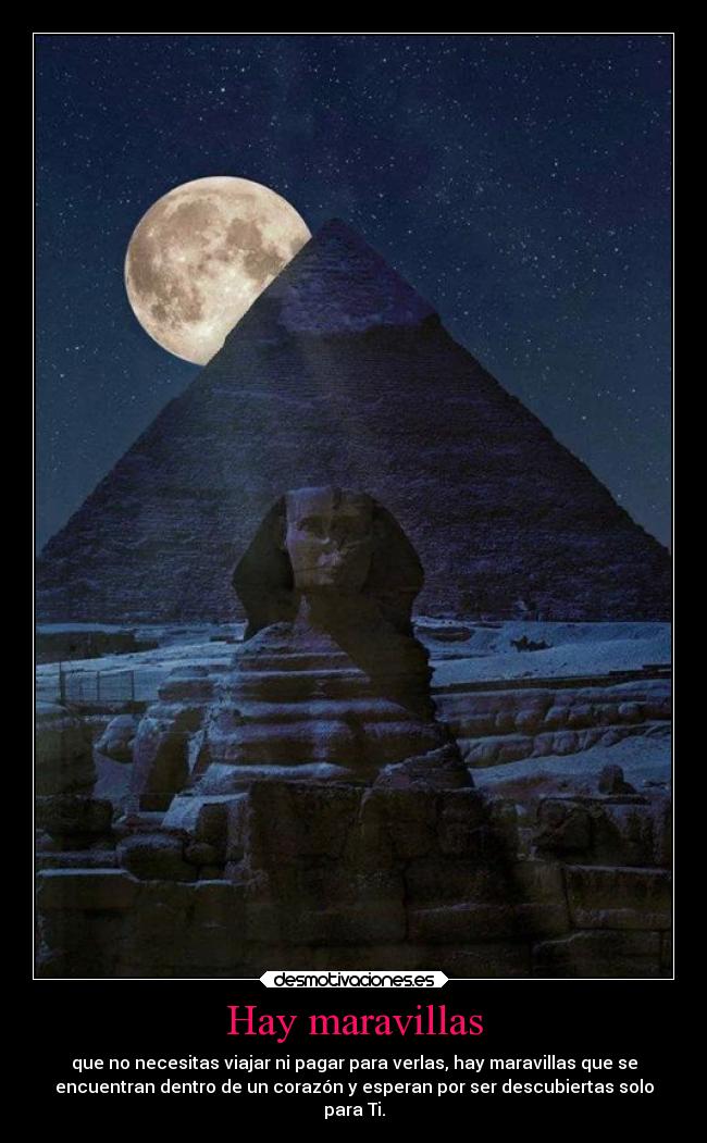 Hay maravillas -