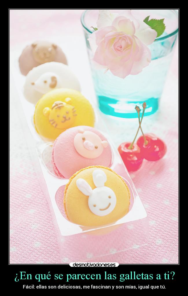 ¿En qué se parecen las galletas a ti? - 
