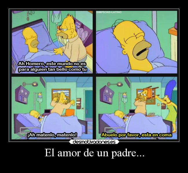 El amor de un padre... -