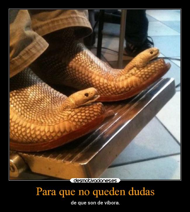 Para que no queden dudas -