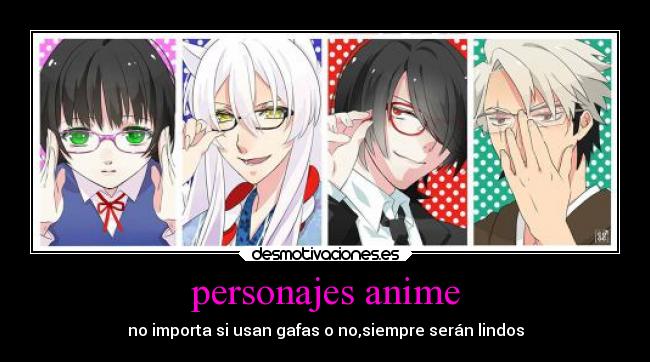 personajes anime - 