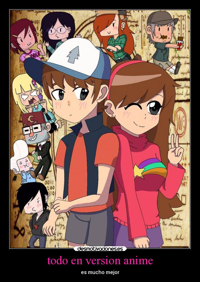 todo en version anime -