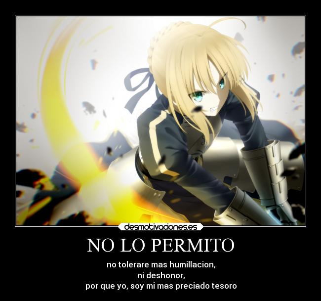 NO LO PERMITO -