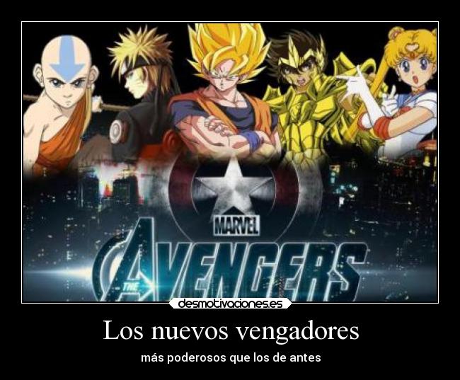Los nuevos vengadores - más poderosos que los de antes