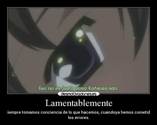 Lamentablemente - 