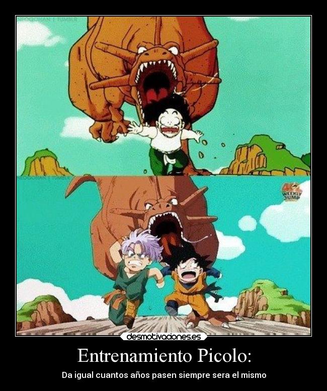 Entrenamiento Picolo: -