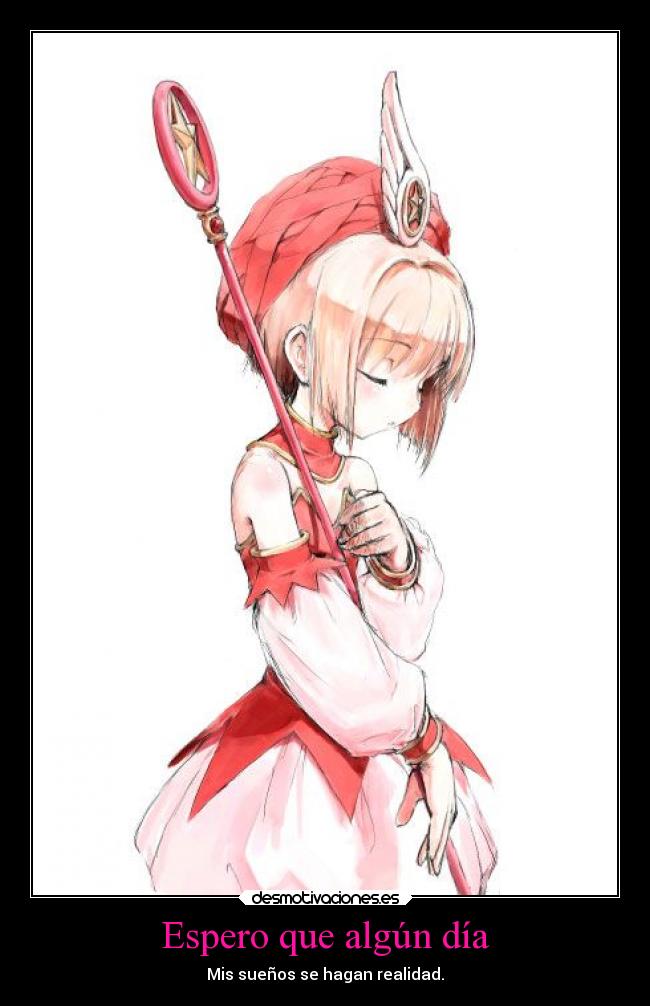 Espero que algún día -