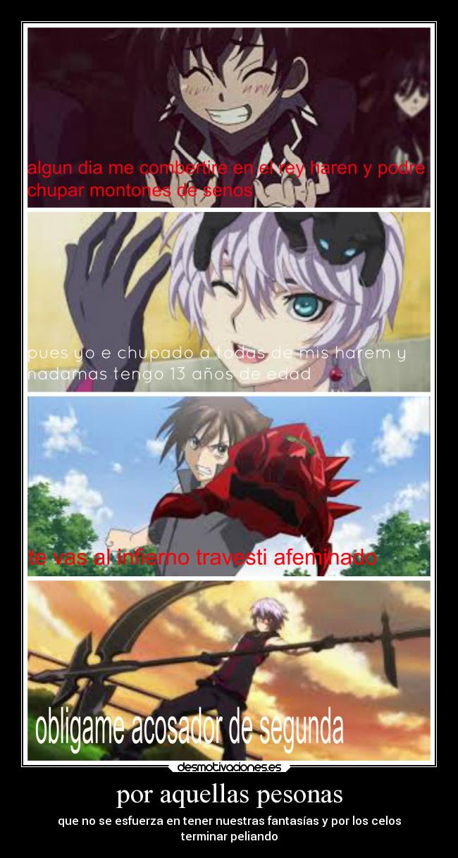 por aquellas pesonas -