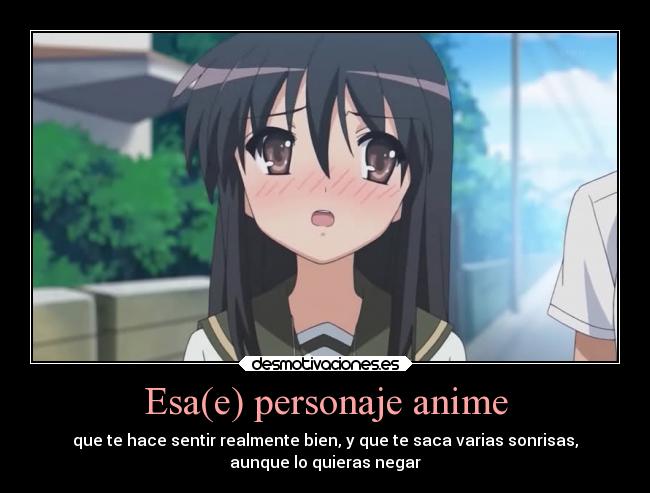 Esa(e) personaje anime - 