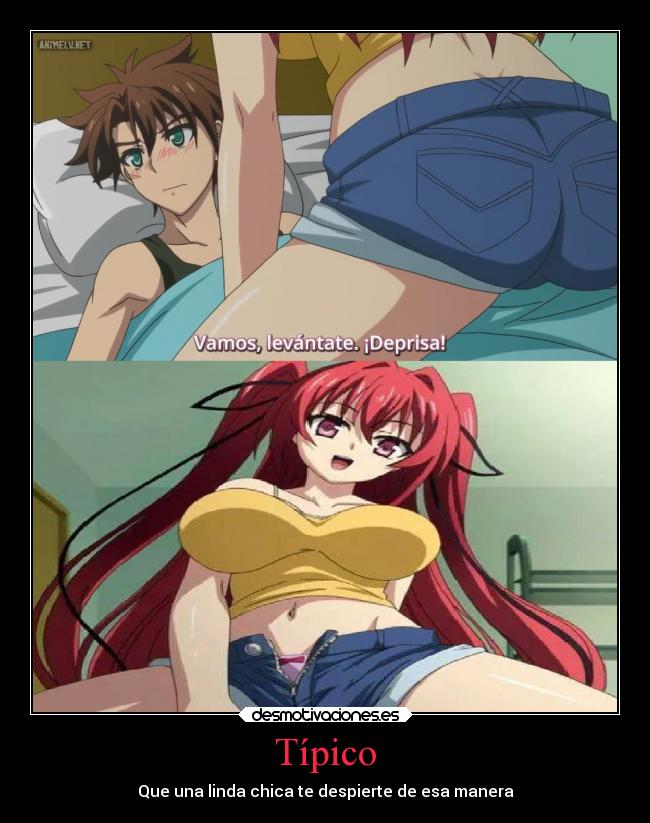 carteles anime shinmai maou keiyakusha testament mio naruse basara tojo desmotivaciones