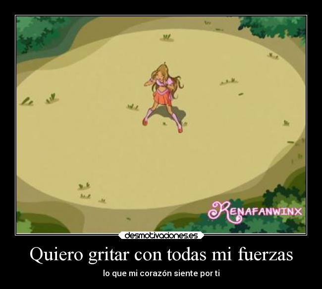 carteles anime winx club desmotivaciones